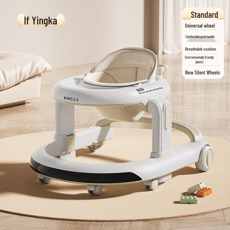 Musical Baby Walker with Sit-and-Push Assist for 6-18 Months