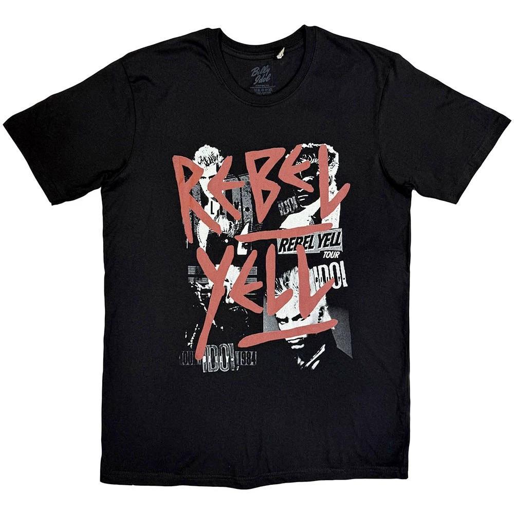 Billy Idol - Tour  84 - Black t-shirt XL