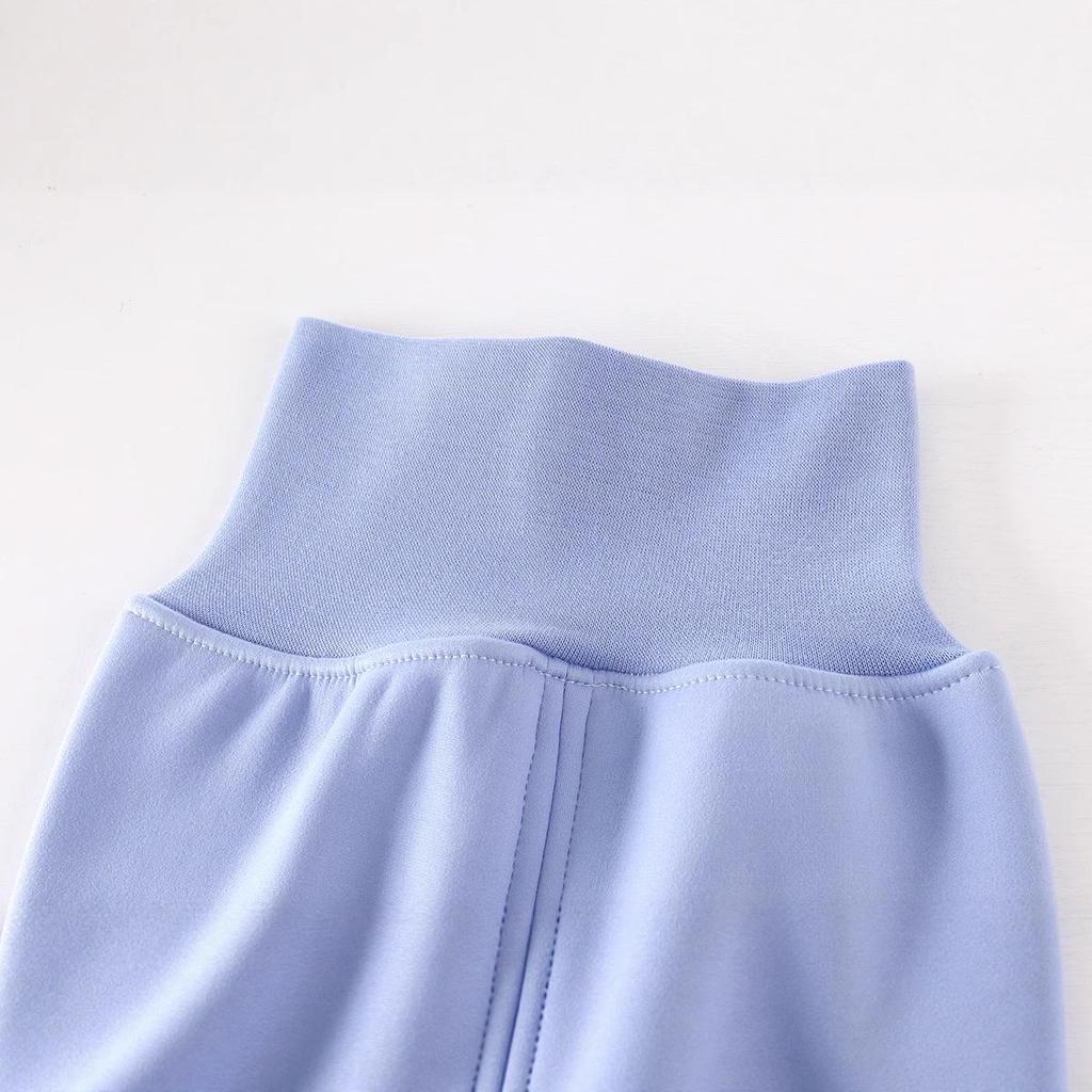 Children's Velvet Sakura Pajama Set: High-Waist, Fleece-Lined, Warm Autumn/Winter Wear for Boys and Girls