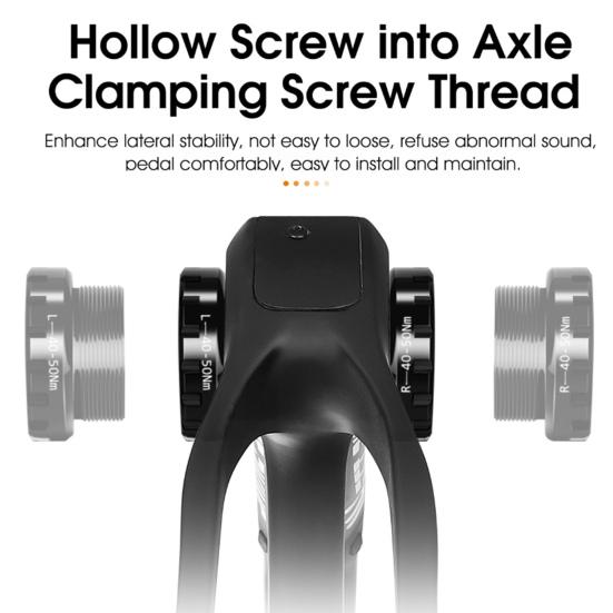 Movimento centrale della bicicletta Resistente alla corrosione A prova di ruggine Buona tenuta Asse della staffa del cuscinetto per bici da strada in lega di alluminio