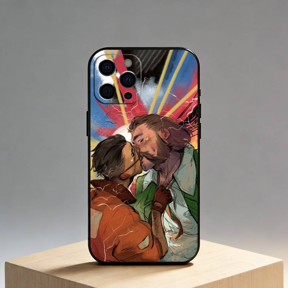 

Game D-Disco E-Elysium Phone Case For iPhone17,16,15,14,13,12 Plus,Max Soft Silicone Black Cover iPhone13