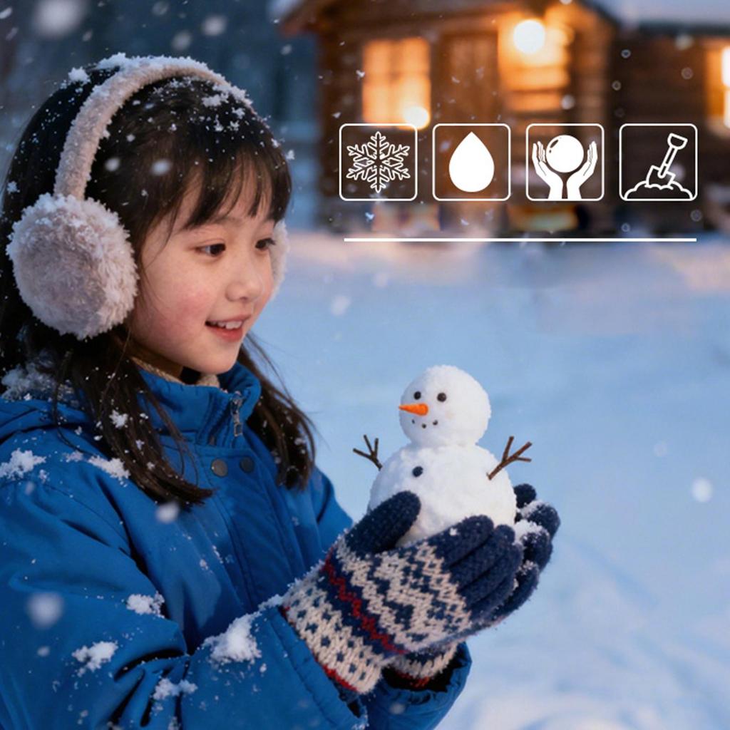 Build Your Own Snowman Kit DIY Snowman Craft Set Christmas Decorations with Accessories Winter Holiday Activity for Kids Teens