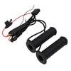 Electric Heated Motorcycle Grips 3 Temperature Settings Fast Heating Handlebar Grip Warmer for Winter ATV
