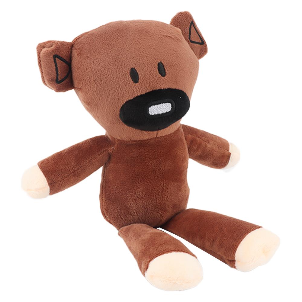 29cm Teddy Bear Plush Toy Movie Stuffed Animals Cute Coffee Bear Baby Stuffed Doll Mini Pillow Decor Soft Children Birthday Gift