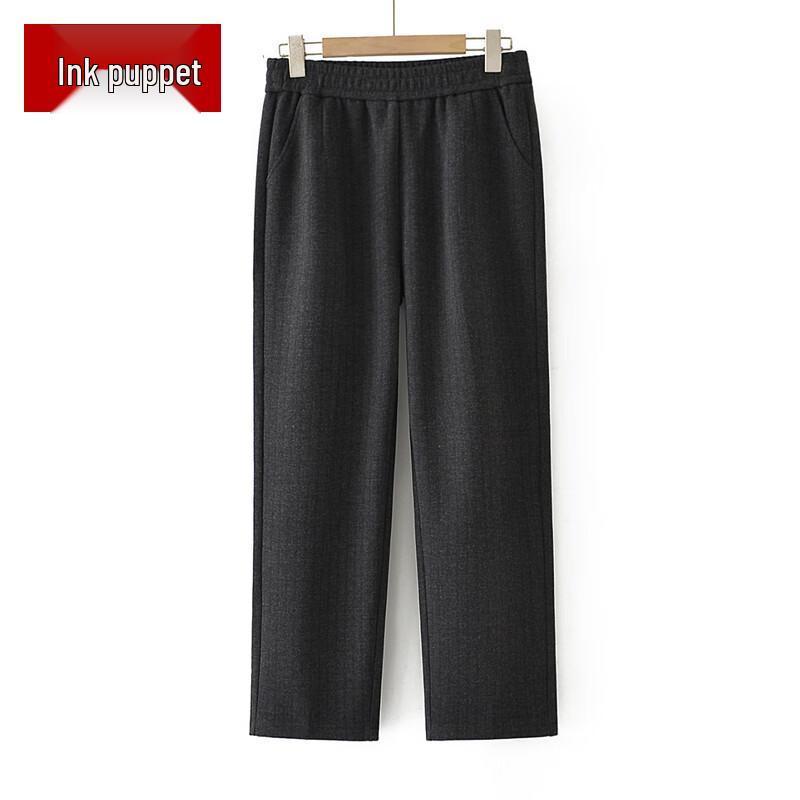 Moyou Women s Winter Tapered High-Waist Casual Pants XL