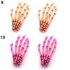 Μόδα Punk Skull Paw φουρκέτα Exaggerated Skull Bone Hand Claws στολίδια μαλλιών