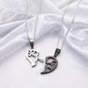 Personalized Design Pendant Necklace Titanium Steel Heart Shape Necklace  Couple Accessories