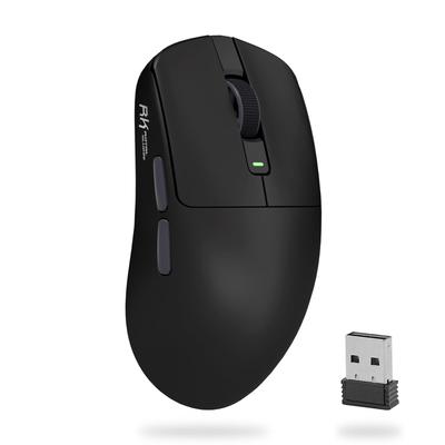 RK ROYAL KLUDGE RK M30 Wireless Gaming 24000 PAW3311 Rechargeable Wireless Mouse with 5 Programmable Buttons for Mouse, DPI, Ultra-Lightweight 43g,