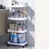 Changbaosen 4-Tier Wider Bathroom Slim Storage Cart (2-pack)