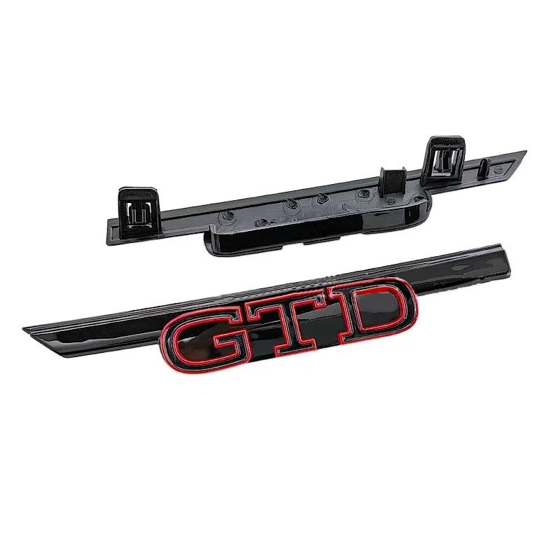 2026 Hot For VOLKSWAGEN VW 3D ABS Car Front Grille Emblem Badge for Volkswagen Golf 8 MK8 Rline GTI GTD GTE Logo Polo