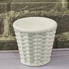 Flexible Silicone Candle Mould For Customes Basket Weave Creation Craft Supplies And Decorative Item Crafting