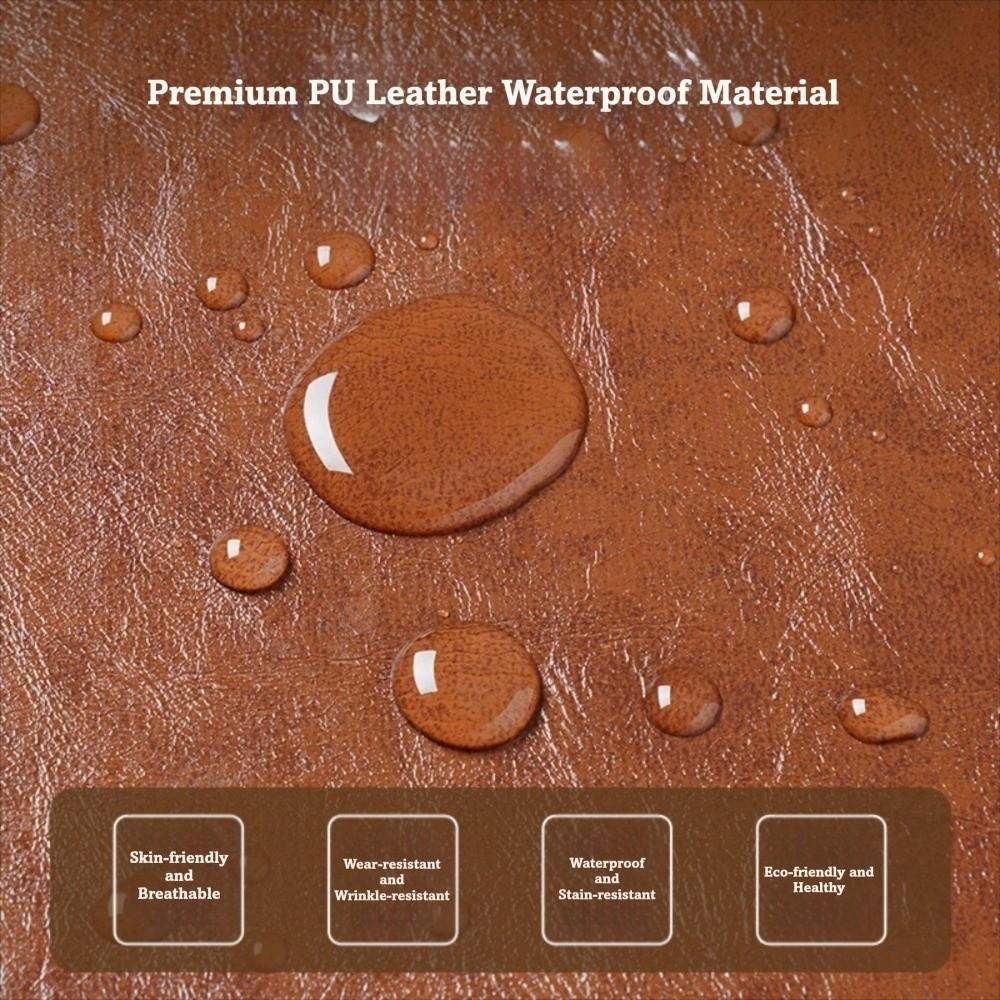 40×40cm/45×45cm PU Leather Seat Cushion Waterproof Chair Seat Pad Dining Chair Cushion