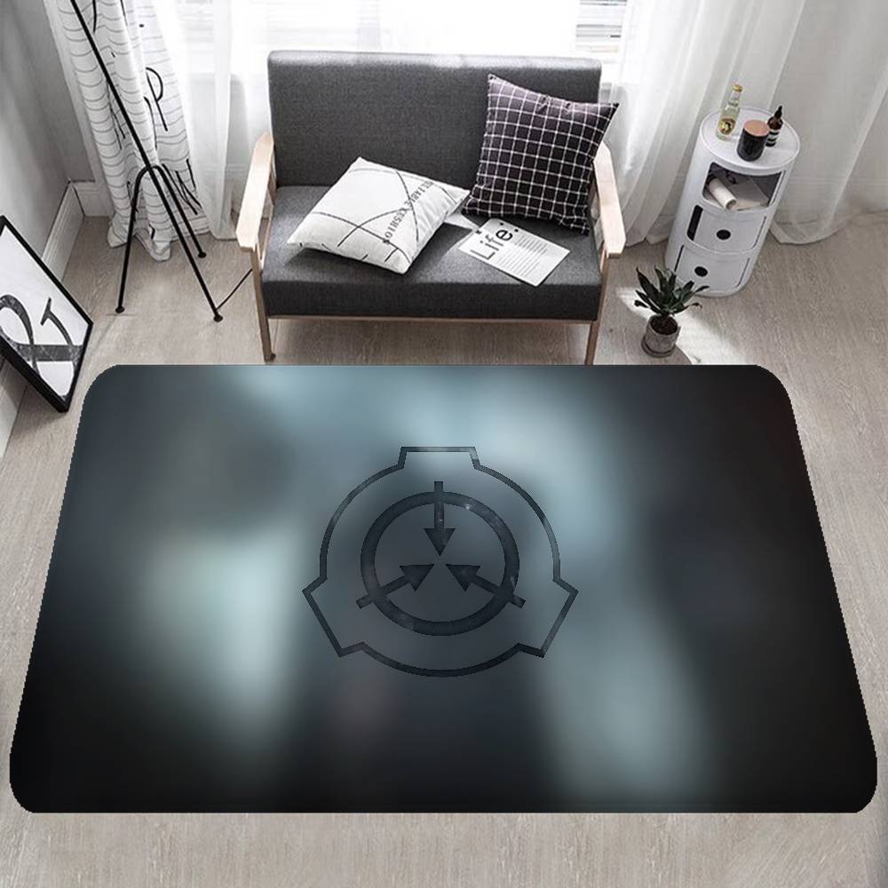 Scp F-Foundation Game Floor Mat Cheaper Anti-slip Modern Living Room Balcony Printed Bedside Mats