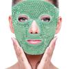 SPA Ice Cold and Hot Heat Full Face Eye Mask Sleeping Ice Pack Reduce Face Puff Dark Circles Gel Beads Compress for Woman