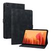 Pro Samsung Galaxy Tab A7 10.4 (2020) (SM-T500 (Pouze Wi-Fi); SM-T505 (LTE)).Pouzdro na tablet z PU kůže s nádherným květinovým embosovaným designem
