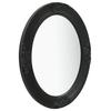 VidaXL Miroir mural style baroque 50x70 cm noir 320355