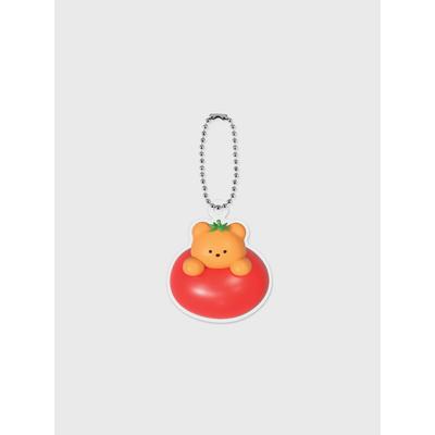Theninemall Tomato Gummy Acrylic Keyring