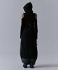 Teulimingbeodeu Hooded Cold-Shoulder One-Piece [ Black ]