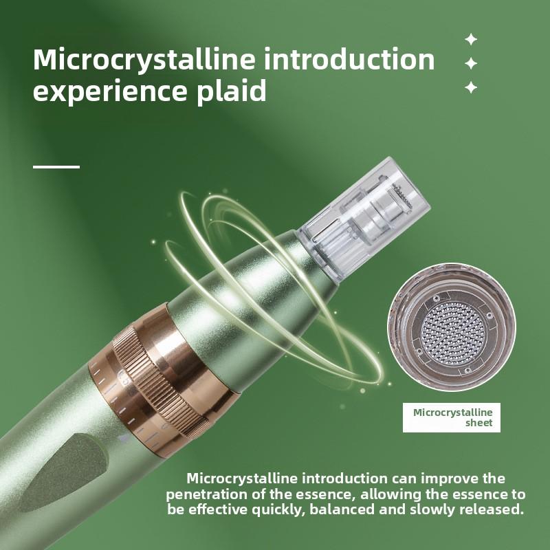 Microcrystalline Introducer Facial Microneedle Introducer Essence Water Light Introducer Infiltration Promotion Beauty Instrument Cross-border