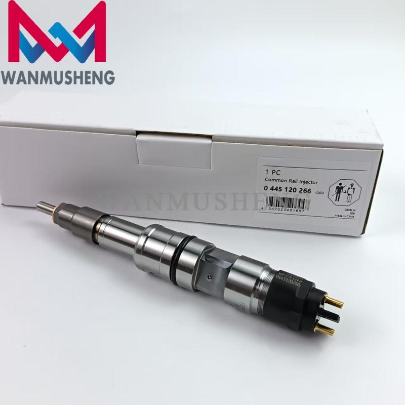 Common Rail Diesel Fuel Injector 0445120266 for WEICHAI WP12 EURO IV