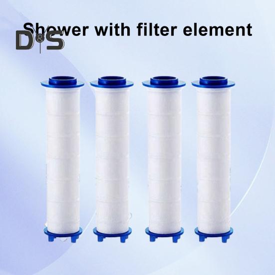 10/20 stk Vanndusjhodefilter Regelmessig utskifting Forfriskende dusjfilterkjerne for Drivse Turbosprøyte for Iondropssprøyte