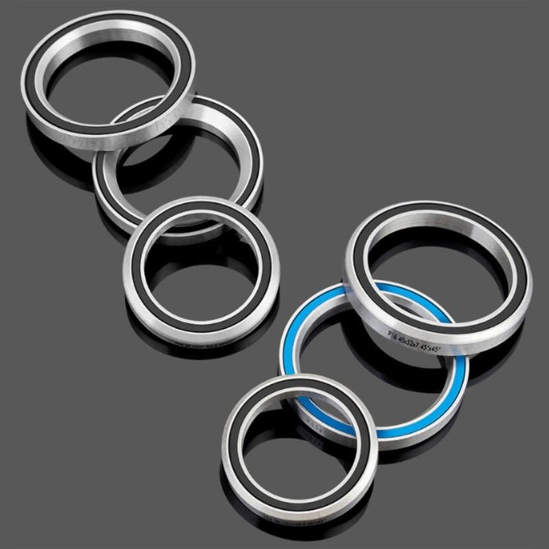 Road Bike Headsets Bearings Replacement Double Sealed Bearing Headsets 41/41.8/47/49/52mm Sealed Steel Bearing Enduring