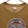OLD 90s native pattern Short sleeve T-shirt Brown Single stitch Men's Used