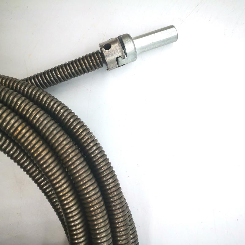 Electric Drill Sewer Cleaner Tool 10mm Diameter Spring Kitchen Toilet Pipe Drain Dredging with 1.5/3/5 Meter Length Options