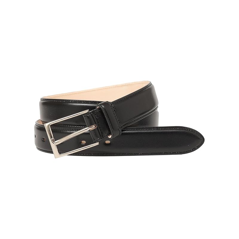 

[Ships Any] belt dress smooth cow leather men s 718130008 black 90 Black1