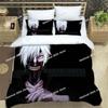 Japanese Fashion Anime Digital Beding Set Printed Bed Linen Set With Pilowcase Bed Soft Duvet Cover Single Double Quen Super King-Sized Dimensionsd