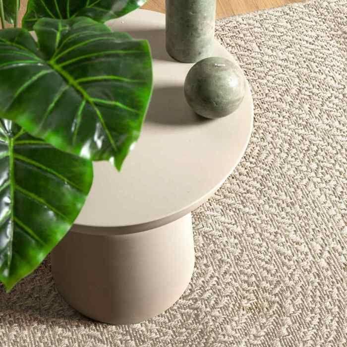 VidaXL Tapis ZIZUR crème 60x110 cm aspect de jute intérieur extérieur, tapis d'extérieur, tapis de sol, tapis d'intérieur, 4010371