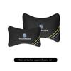 Car Neck Pillow Soft Comfortable Suede Headrest Waist Cushion For Volkswagen VW Polo Golf T5 Caddy T4 Touran GTI Passat Scirocco BO0