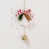 Christmas Bell Ornaments Set Hanging Bells For Tree Door Car Wind Chime Outdoor Indoor Holiday Decorations Festive Gift