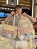 Cute Large Capacity Backpack For School Girls With Nylon Material