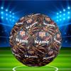 Personalisierter Barcelona FC Fußball-Druck mit individuellem Namen, Größe 5 Fußball, für Training & Spiel, für Teams, zum Kicken, Geschenk für Fußball-Enthusiasten