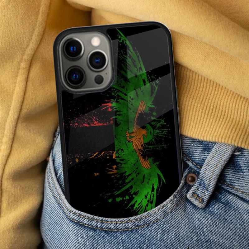 Zambia Flagge Weiche Handyhülle für iPhone 17 Air 16e Pro max 15 Pro 13 14 Plus 11 12 MagSafe Magnetische Hülle