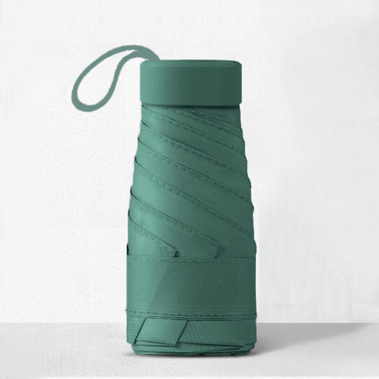 Parapluie Compact Double Usage Pluie & Soleil - Mini Parasol Portable pour Femmes, Imperméable, Crème Solaire