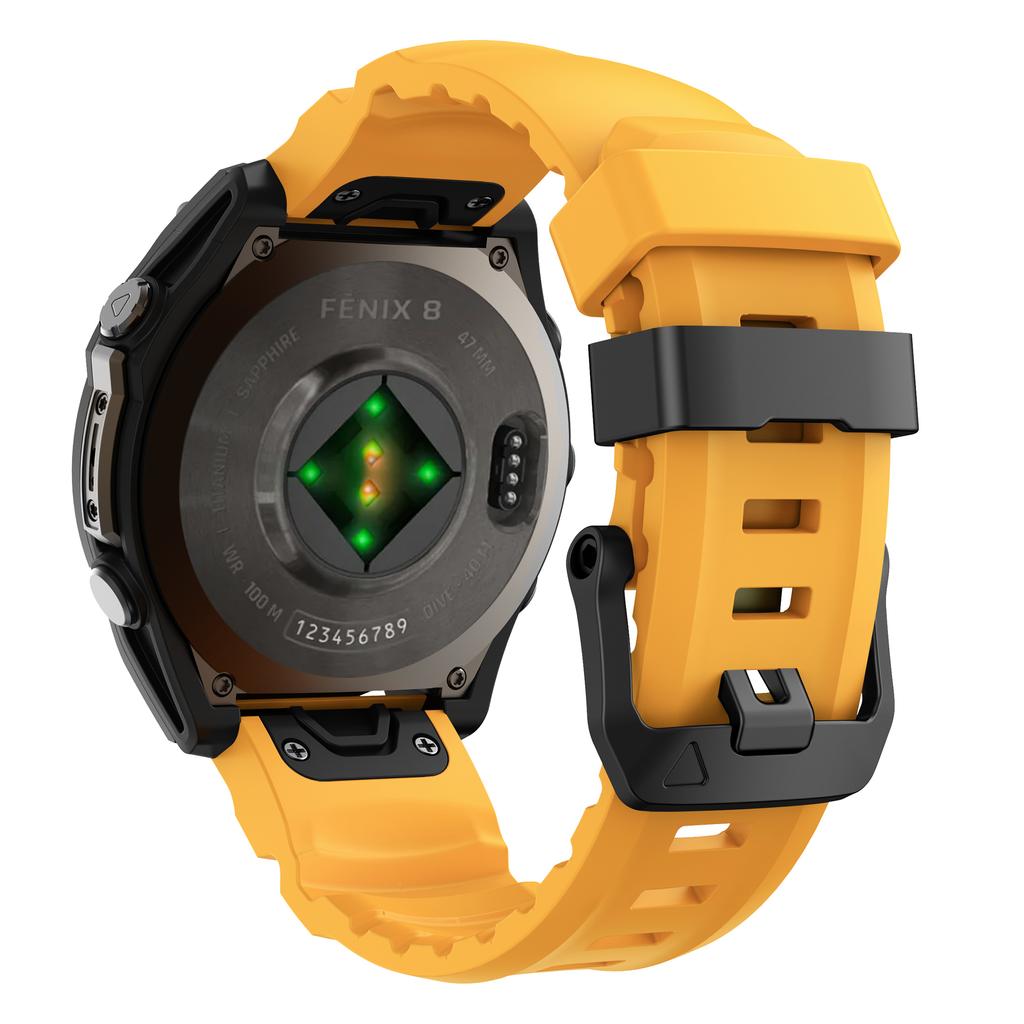 Sport Silicone Band For Garmin Fenix 8 E 7 7X Pro 6 6X 5 5X/Epix/Instinct/Forerunner 970 QuickFit 22mm 26mm Watch Strap Bracelet