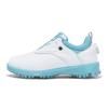 Golf shoes men and women couple waterproof automatic knob telescopic shoelaces non-slip fixing nails outdoor sneakers large size