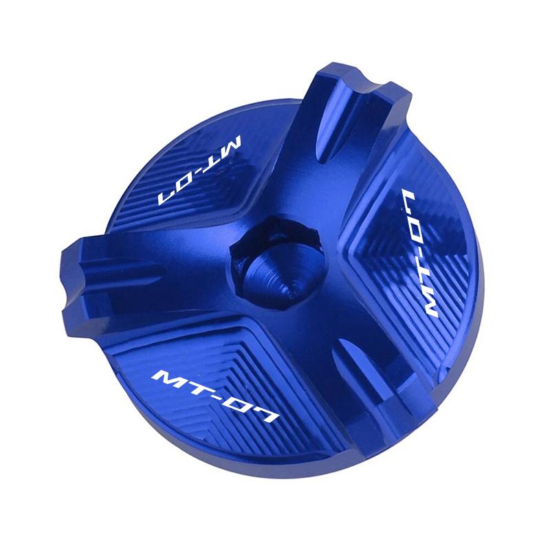 For Yamaha MT07 MT-07 MT 07 2014-2025 Motorcycle accessories brake Fluid Cylinder Master Reservoir oil filler Cap guard Cover