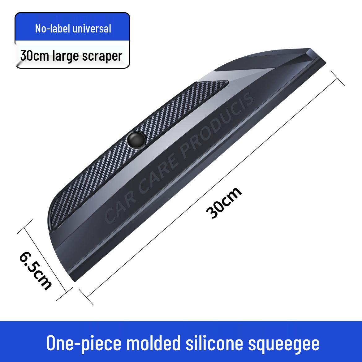 

Зимний скребок для снега и льда из углеродного волокна с мягким силиконовым лезвием Ultra-Soft Material, Won t Damage Car Paint