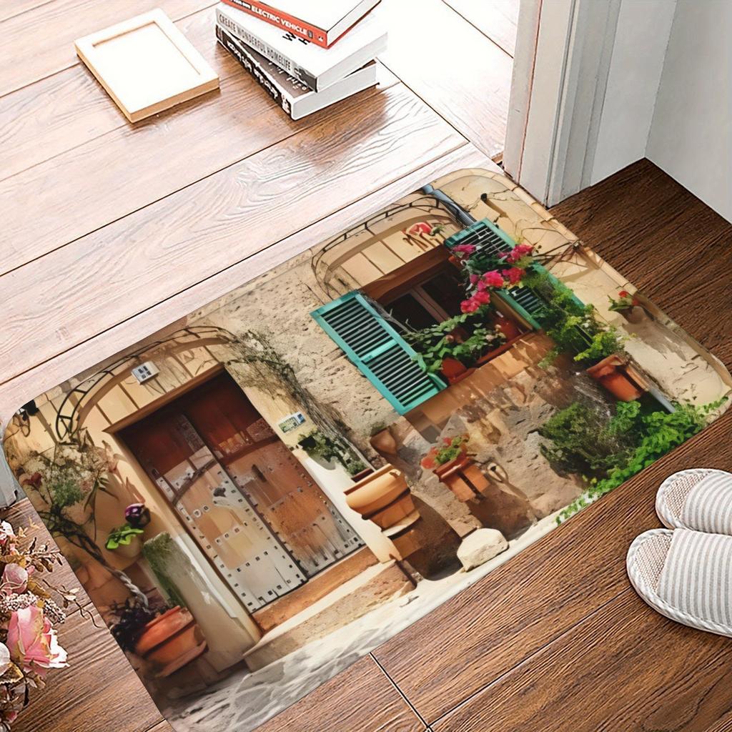 1PC Nectar Visitor Pattern Kitchen Rug Non-Slip Door Mat Pop design Bathroom Rug Bath Mat Carpet for Home Sink Laundry ecoreeree
