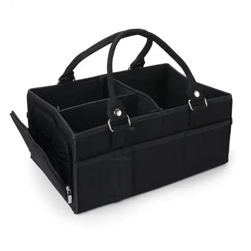 Handheld Felt Diaper Bag: Travel Baby Nappy Organizer & Mommy Bag