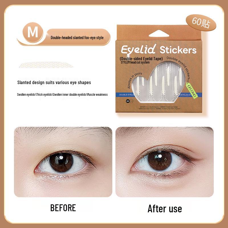 GECOMO Invisible Double Eyelid Shaping Tool for Single or Puffy Eyes