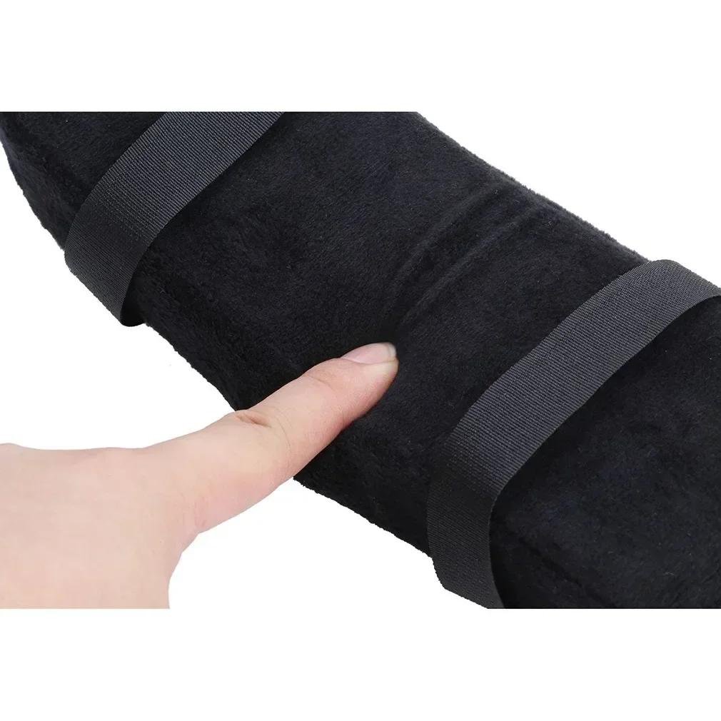 2Pcs Winter Car Memory Foam Soft Armrest Popular Comfortable Cars Comfortable Arm Pillow Hand Pad Auto Replacement Accessories
