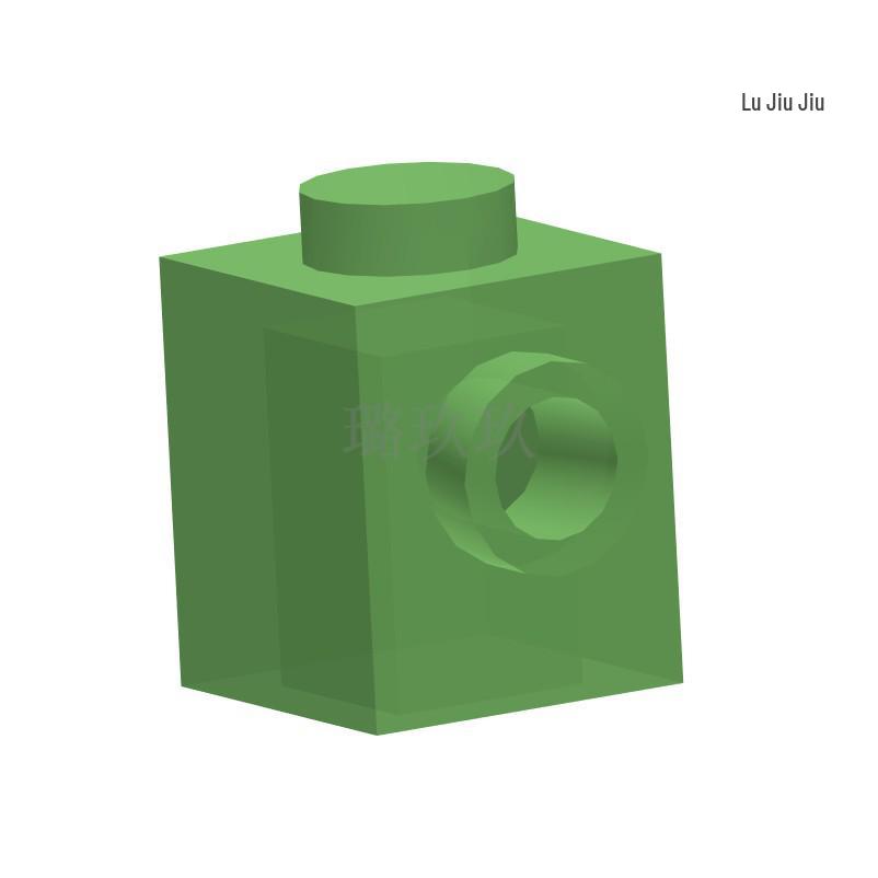 1kg Min Order: Compatible Cross-Border MOC Building Blocks for Science Education - 1x1 Single-Sided Stud Brick