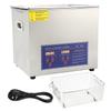 Stainless Steel Ultrasonic Cleaner with Timer Heater 10L Industrial Equipment PS?40A