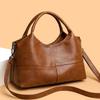 Heiß verkaufende Retro-Handtasche aus weichem Leder, neue Mode für Damen, gespleißte Umhängetasche mit großer Kapazität, Taschen