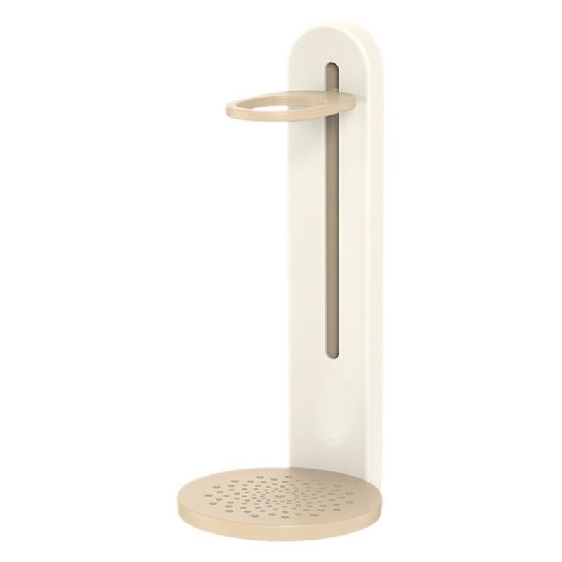 

Mouthwash Dispenser Set for Bathroom Refillable Plastic Pump Bottle Includes Paper Cup Holder and Bamboos Tray