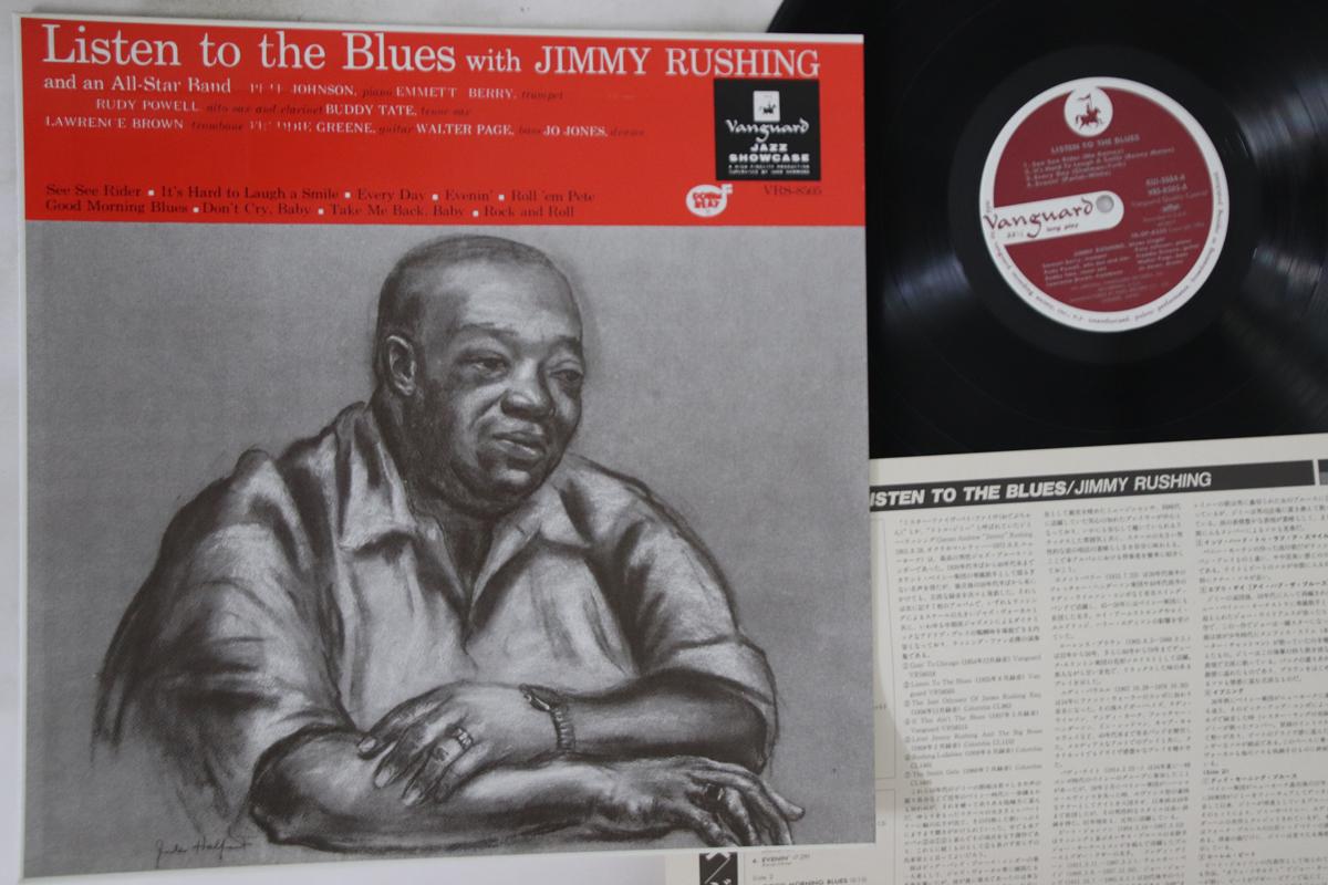 

LP Record JIMMY RUSHING - Listen To The Blues With Jimmy Rush VRS8505 VANGUARD Japan Jazz Used